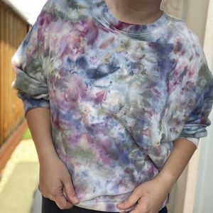 Foggy Ltd. Lightweight Fall Tie Dye Pullover XL